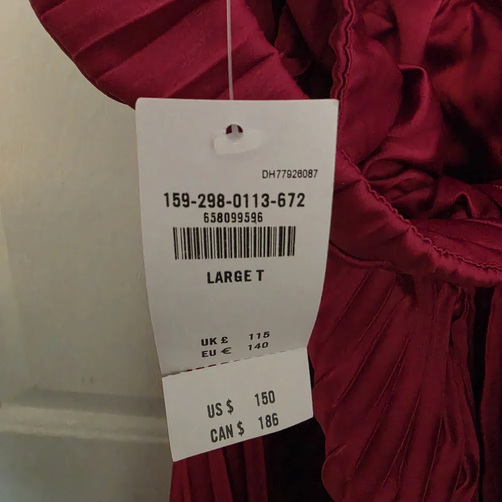 Abercrombie & Fitch Fuchsia Halter Maxi Dress with Cutout Waist